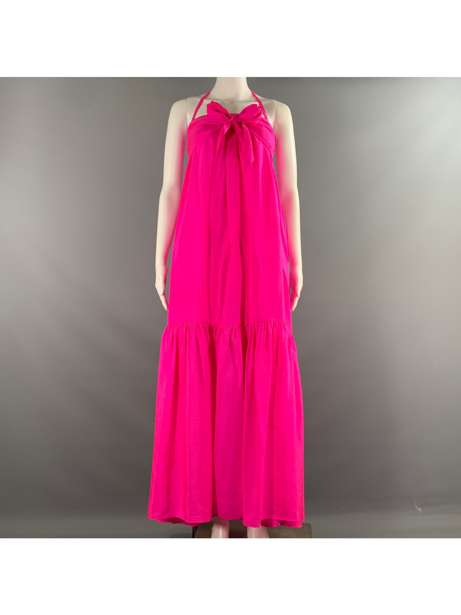 Anaak Size S Pink Silk Strapless Dress